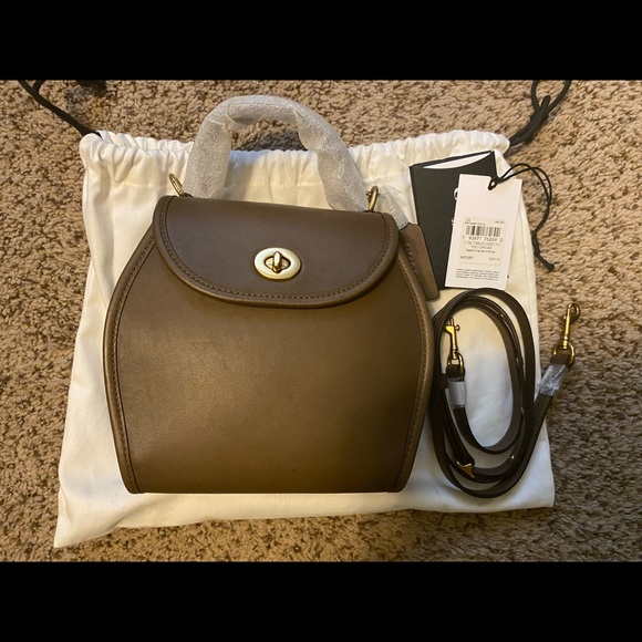 Coach Handbags - !!!SOLD!!! Coach 1941 Turnlock Curved Top Handle